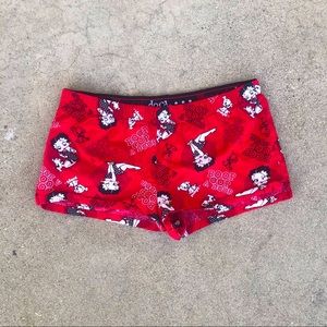 Betty Boop Pajama Shorts